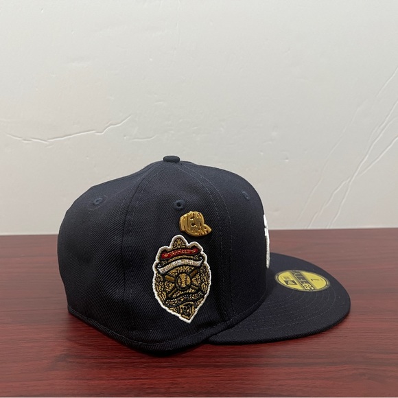 New Era, 59Fifty Fitted Hat, New York Yankees, Blue & White - Picture 5 of 13